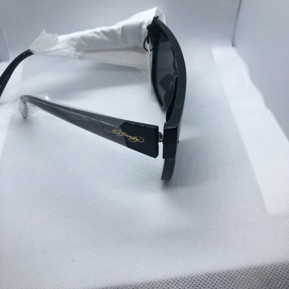 Ed Hardy frameless reflective futuristic love kills slowly shield sunglasses new main image 12